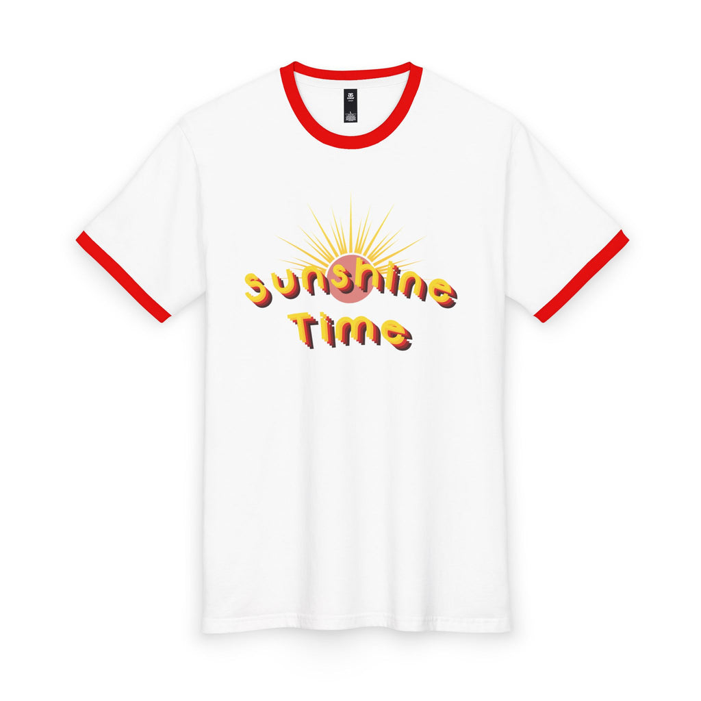 Sunshine Time Ringer T-Shirt