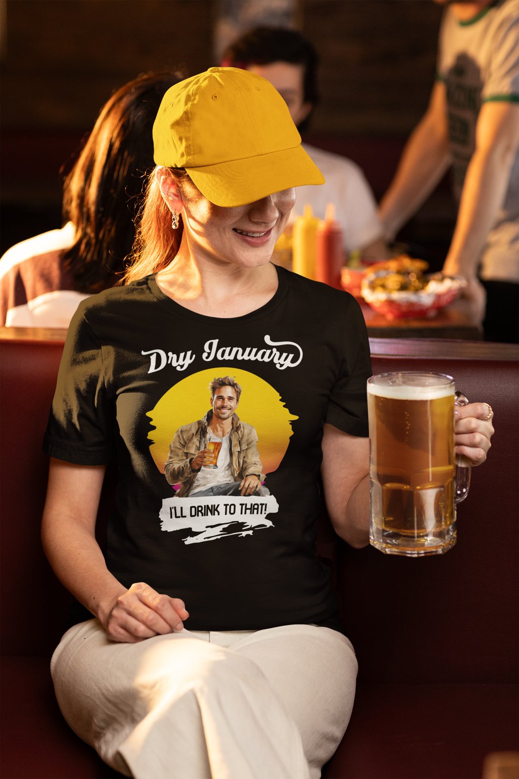 Dry January 'I'll Drink To That!' Unisex t-shirt