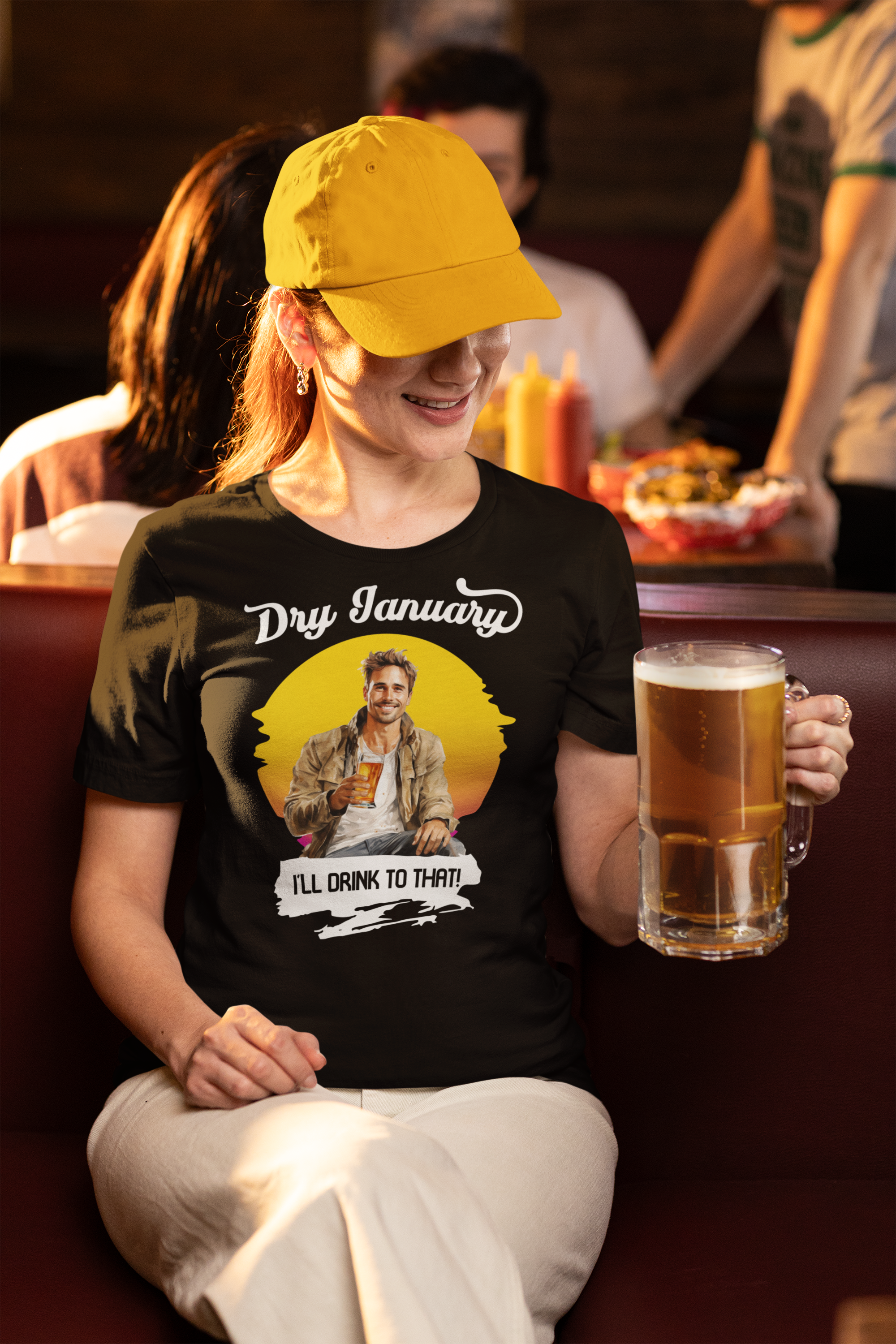 Dry January 'I'll Drink To That!' Unisex t-shirt