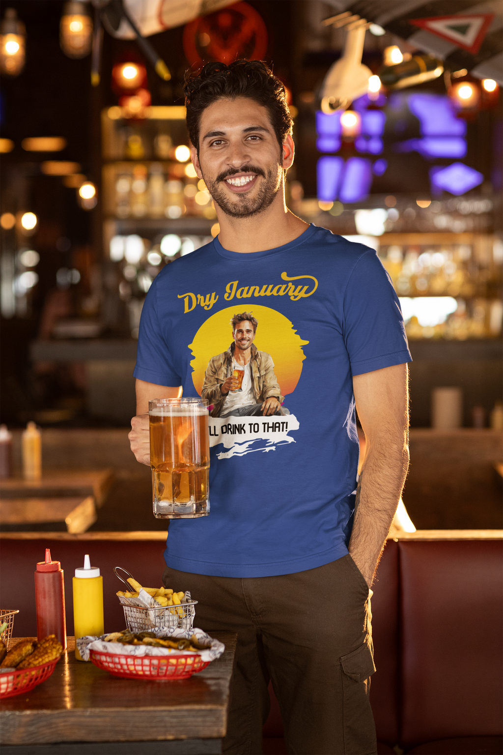 Dry January 'I'll Drink To That!' Unisex t-shirt