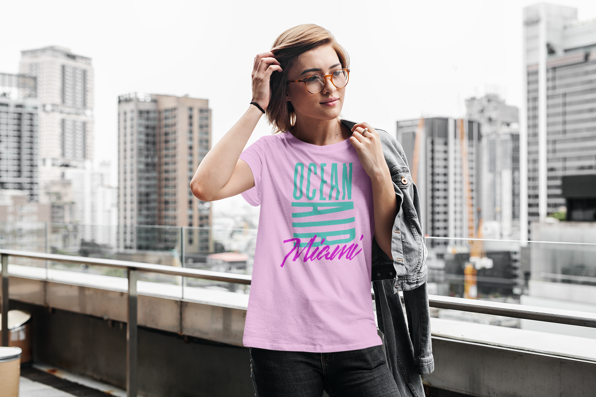 Ocean Air Miami Unisex t-shirt