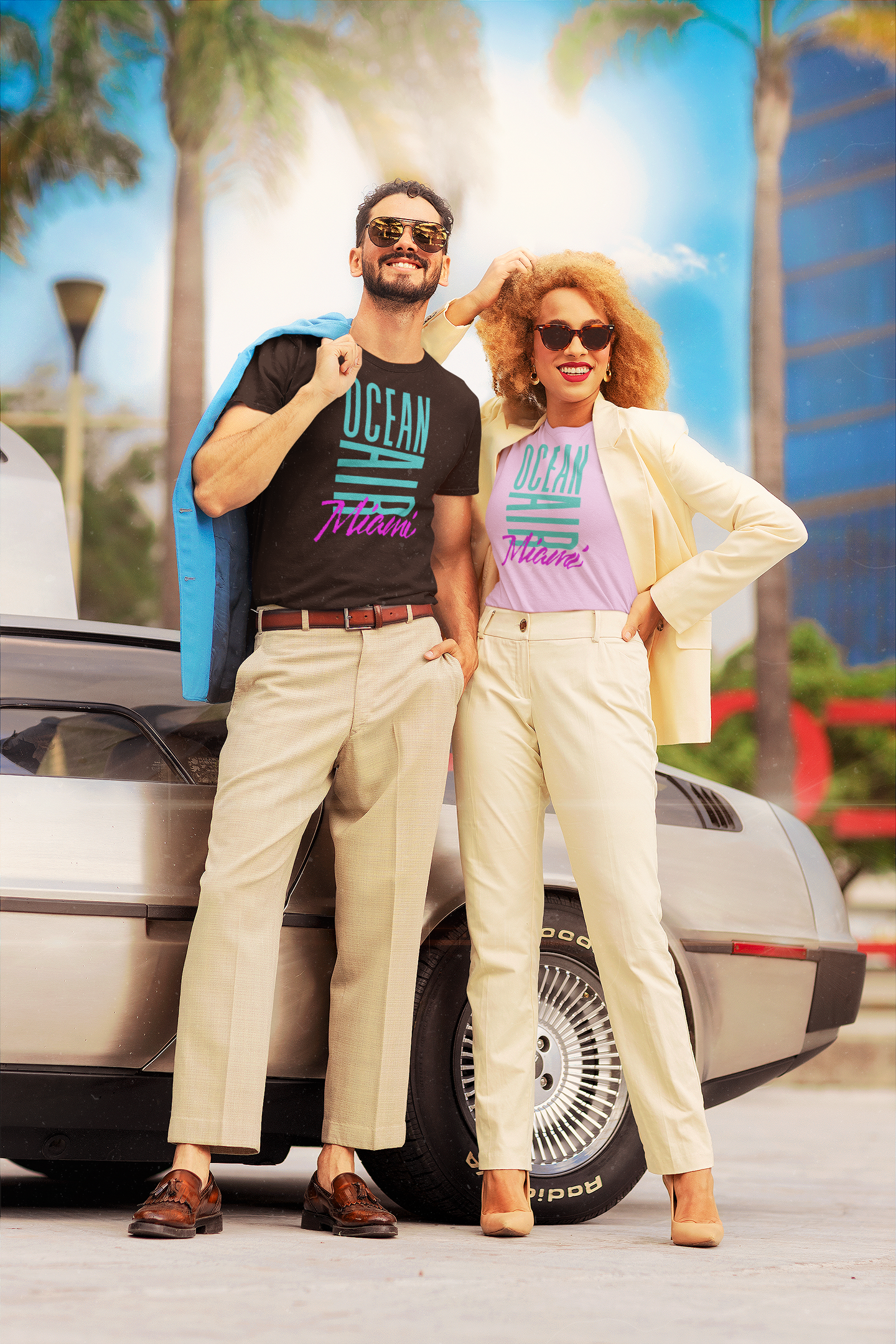 Ocean Air Miami Unisex t-shirt