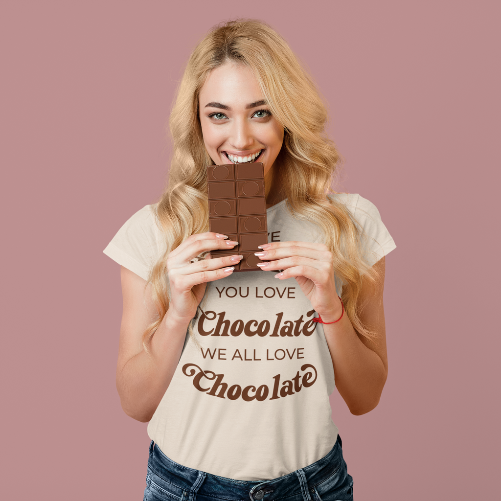 We All Love Chocolate Unisex T-Shirt