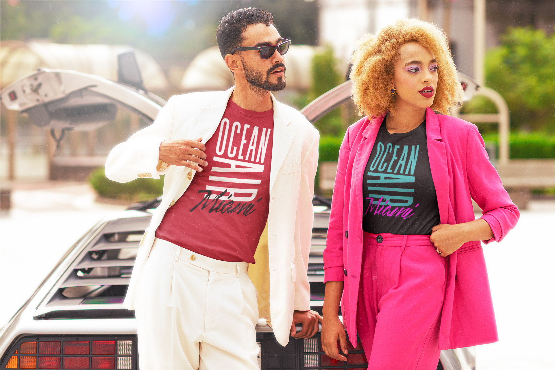 Ocean Air Miami Unisex t-shirt
